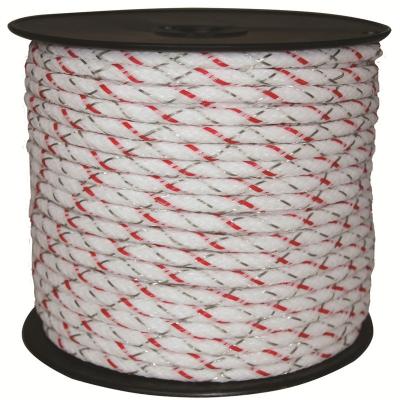 China Ideal For Temporary Pasture And Rotation Pasture Electric Braided Polyrope Good Quality For Ideal Horse Fence for sale