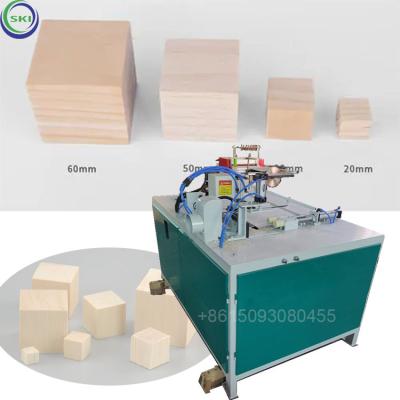 China Building Material Shops Automatic Sawdust Pallet Leg Saw Foot Cutter Pallet Groove Cutting Machine Wood Block Machine for sale