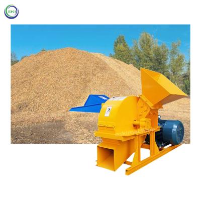 China 15HP Garden Shaft Chipper Shredder Machine Tree Branch Shredder Wood Chipper Machine Wood Log Sawdust Making Machine Hammer Mill Wood Shredder for sale