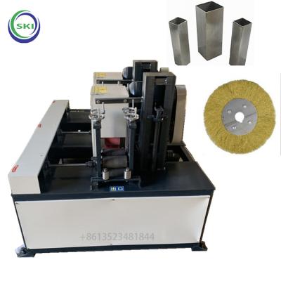 China Rust Removal Wire Wheel Stainless Steel Square Tube Polish Machine Steel Pipe Polishing Machine for sale