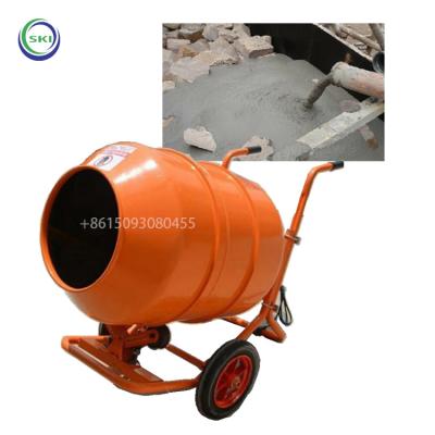 China Construction Material Stores Self Drum Cement Concrete Mixer Machine Loading Concrete Mixer Machine for sale