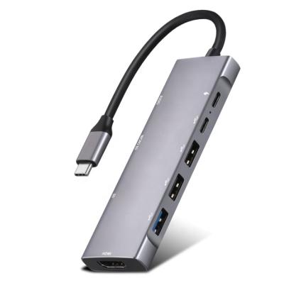 China Charging+Data Transfer+Video Output 100W PD 4K 30Hz HDTV Multifunctional Usb Hub Multi Port For IOS/C Usb C Hub 9 in 1 for sale