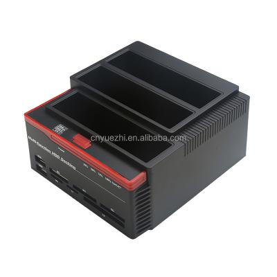 China USB3.0 sata universal 3.0 bay ide sata bay hdd docking station usb 3.0 plastic dual usb 3.0 hdd duplicator for sale