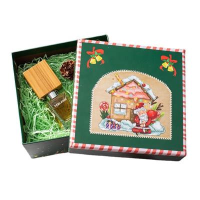 China Recyclable Christmas Gift Boxes Christmas Packaging Boxes Christmas Gift for sale