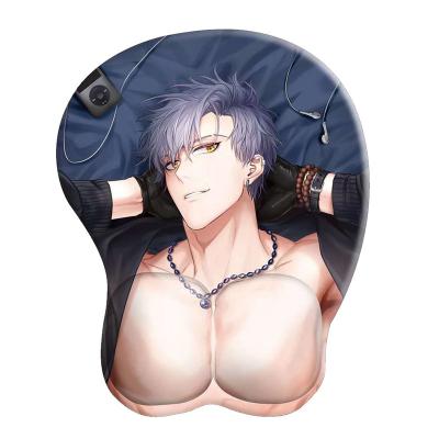 China With Custom Sexy 3D Wrist Rest Girl's Breast Or Boy Style Non-slip 3d Mouse Pad Large Mouse Pad for sale