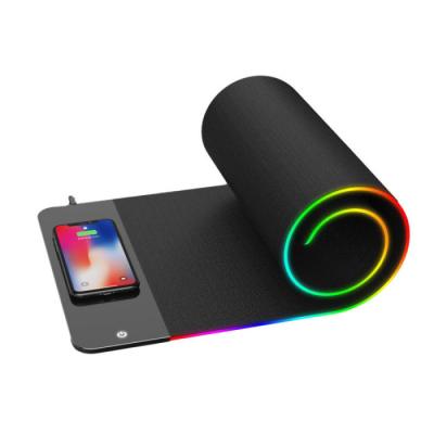 China Extended Gaming Mouse Pad Wireless Charger Mouse Pad RGB Customized Mousepad 3xl for sale