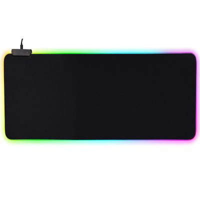 China Wholesale Water Resistance RGB Mouse Pad Keyboard Pad Pattern Office RGB White Mouse Pad for sale