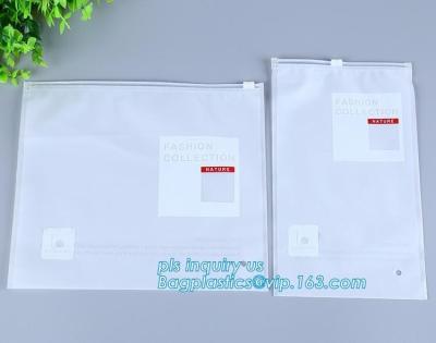 China Slider Zip Bags In Hot Sale, slider tools, pen, small item package bag, Zip lockk vinyl slider bag pvc slider zip bag for sale