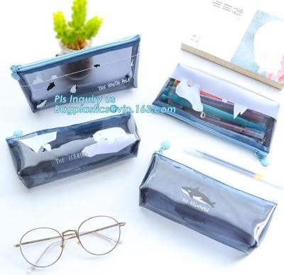 China slider zipper pvc pouch clear vinyl pvc Zip lockk bag, OEM clear plastic zipper pouch/ clear vinyl slider zipper bag for sale