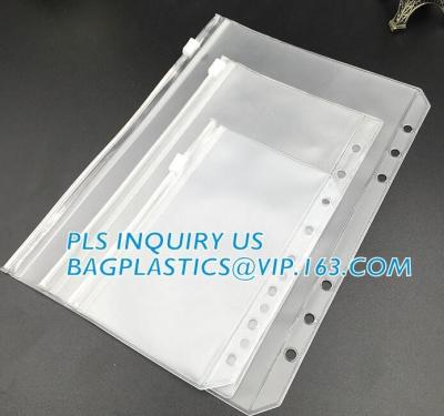 China Biodegradable Page Banknotes Postage Stamp Pockets Transparent PVC Money Album Loose-leaf Sheet Holders page bags holder for sale