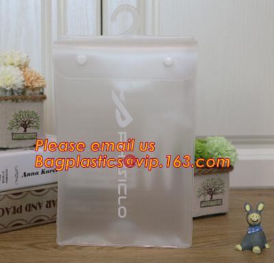 China Best Selling Promotional Clear Vinyl Fashion Travel Cosmetic Bag, Custom clear packing PVC bag with slider PVC cosmetic for sale