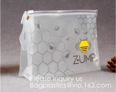 China BPA Free EVA Bag PVC Slider Zip Lock Bag PVC Nylon Zipper Bag PVC Cosmetic Bag PVC Shopping Bag Press Button Bag Sewing for sale