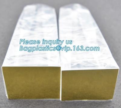 China Transparent bopp/opp square block bottom bags with side gusset,Bopp Block Square Bottom Bag,Clear Square Bottom Bags,Can for sale