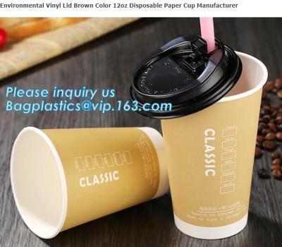 China 12oz PLA paper cup from China supplier,double wall paper cup printed disposable paper cup for coffee, BAGPLASTICS, BAGEA for sale