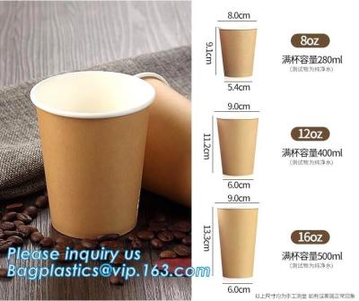 China Custom Logo Printing Disposable Single Wall Small Tasting Paper Cup Wholesale,12Oz Custom Printed Coffee Paper Cups With for sale