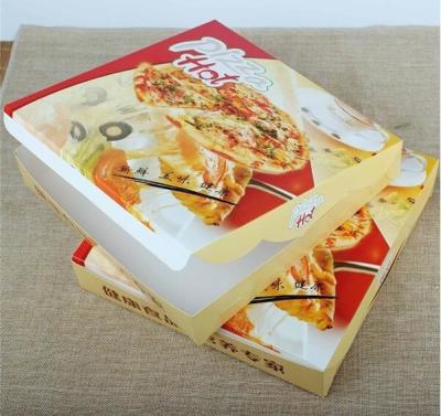 China corrugated carton paper packaging pizza box,cheap wholesale custom logo printed pizza box,Environmental customized 16 in for sale