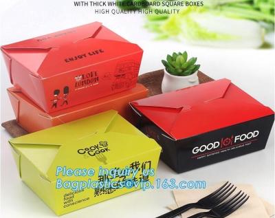 China Custom Disposable Brown Food Packaging Container Kraft Paper Take Out Lunch Boxes,design disposable food takeaway kraft for sale