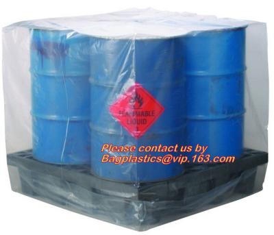 China China wholesale pe plastic bag of waterproof pallet covers, black pe plastic waterproof pallet covers for sale