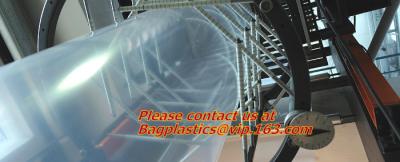 China Gusseted Poly Tubing, Multi-purpose Poly tubing, 4 Mil Anti-Static Poly Tubing, LDPE thick for sale