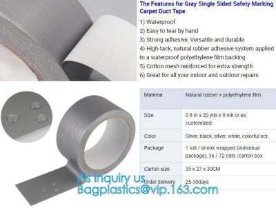 China Duct/Cloth Tape Gaffer Tape For Carpet Jointing/Sealing China Manufacturer,carpet jointing duct tape adhesive,gaffer duc for sale