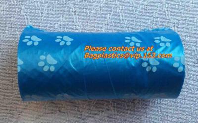 China Recycled plastic dog poop bag / biodegradable pet waste bag, biodegradable plastic dog poop pet waste bag, BAGEASE PAC for sale