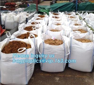 China woven pp big bulk bag FIBC polypropylene bags,supply pp woven fibc bulk bag big bag for 500kg jumbo bag sling fibc, limi for sale