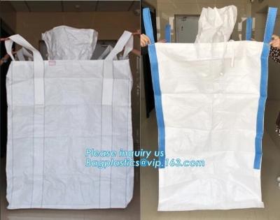 China PP woven cement bulk bags/industrial big bags/jumbo bags Packaging & Printing,FIBC ton bag BOPP laminated PP woven jumbo for sale