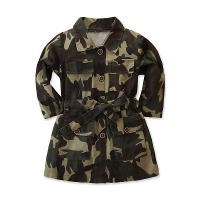 China Winter Breathable Spring Kids Autumn Jacket Windbreaker Baby Girl RTS Cotton Long Coat Ready To Ship for sale