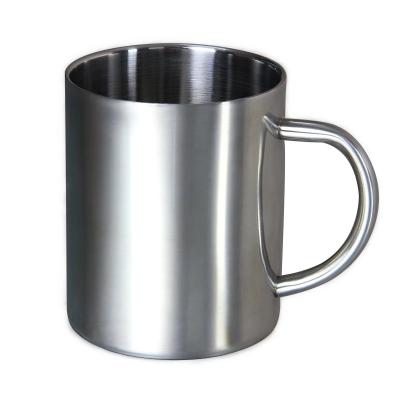 China Stainless Steel Coffee Tea Mug With Handle Camping Outdoor Travel Coffee Mug for sale