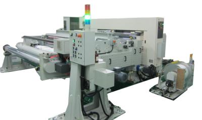 China Aufschlitzende SelbstStretchfolie Rewinder RAL 7035 mit elektrostatischem Eliminator zu verkaufen