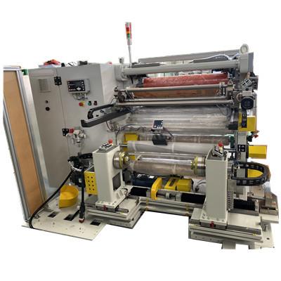 China Automatische 120mm aufschlitzende Rolle 380v Rewinder-Maschinen-50um zu verkaufen