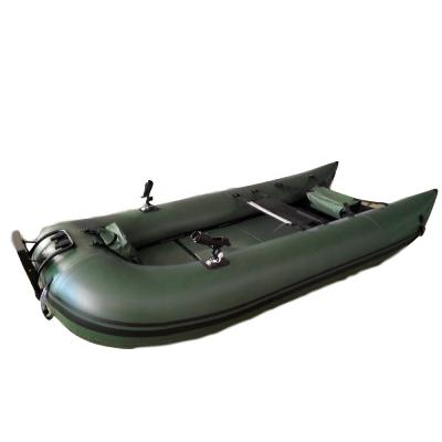 China Family Fun CE Approvment DSH Series Military Inflatable Pontoon Electric Boat for sale