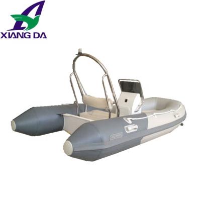 China Rigid inflatable boats for sale new design fiberglass hull inflatable tube boat for sale for sale