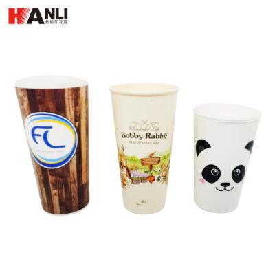 China Customized Plastic Heat Transfer Printing Film For Plastic Cup for sale