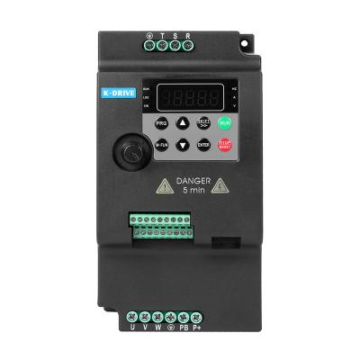 China 220V 380V 0.4-15KW AC Motor Vector High Frequency Inverter VFD VSD KD100 for sale