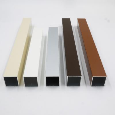 China High quality 6063/6061/6005/6463 T5/T6 alloy! Custom Square Aluminum Profile Aluminum Extrusion Square Tube Pipe 6000/7000 Series for sale