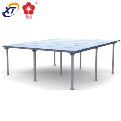 China Aluminum Farm Carport Roof Solar Panel Mounting Aluminum Bracket Frame And Ground Mounts And Carports Large Solar Panels Racks And for sale