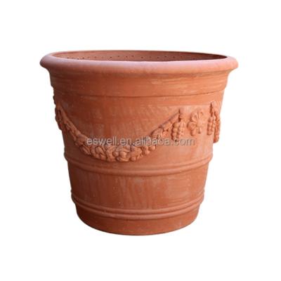 China CLASSIC Durable Terracotta Garden Pot Nursery Tree Ceramic Pots On Sale for sale