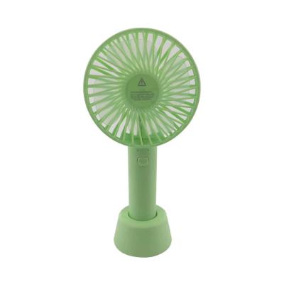 China Plastic Colorful Mini Rechargeable Battery Hand Fan for sale