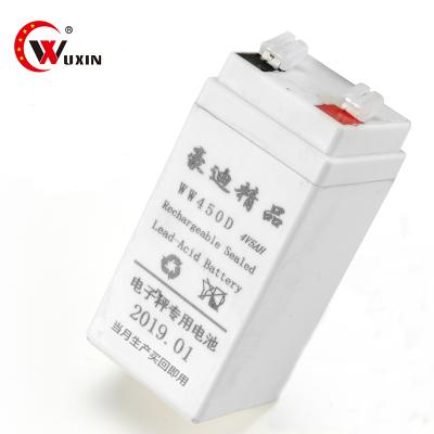 China Manufacturer Production Scale Maintenance Free 4v4ah Electronic Lead Acid Battery All Kinds for sale