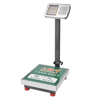 China best supplier standard 300kg 300kg/100g tcs electronic platform scale for sale