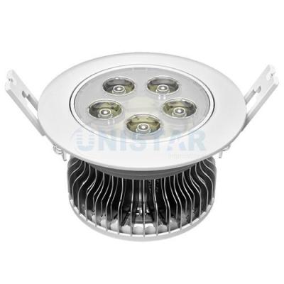 China Rendimiento energético AC85 ~ luz de techo de 265V LED 5W 490lm para la iluminación interior en venta