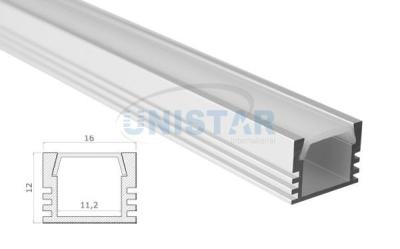 China PDS4-ALU Series Deep Surface Mount Anodized Aluminum LED Strip Profile Housing for sale