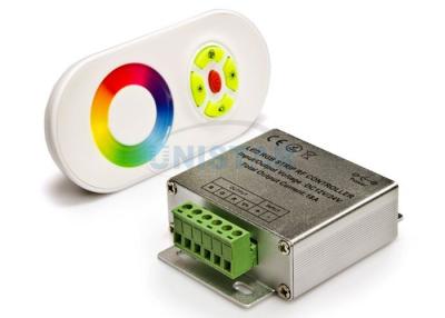 China Regulador del RGB LED del tacto del caso 6 de aluminio remotos del RF/amortiguador dominantes, reguladores llevados del RGB en venta