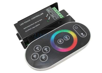 China RF Remote Steel Case 8 Key Touch RGB LED Controller Dimmer For LED Lighting Decoration for sale