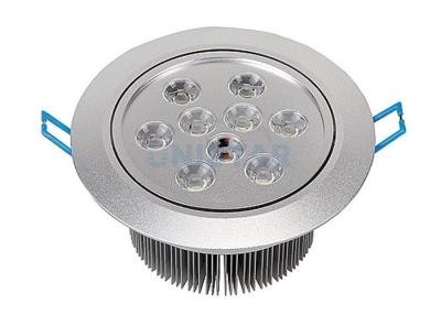 China High Brightness Recessed LED Downlight, Led Ceiling Downlights 9W Jewelry Lighting Φ132 x H71mm for sale