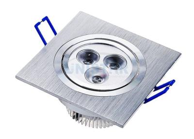 China o diodo emissor de luz 3W retangular/combinado abaixo da luz, esperança de vida 50000Hrs Recessed o diodo emissor de luz Downlight à venda