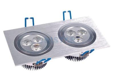 China o quadrado Downlights do diodo emissor de luz 6W, branco branco/fresco morno Recessed o diodo emissor de luz Downlight para a iluminação interna à venda