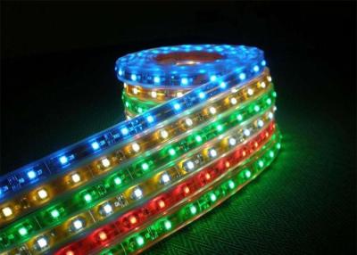 China Color flexible impermeable al aire libre IP68 del RGB de la luz de tira del LED para la iluminación de la escalera en venta