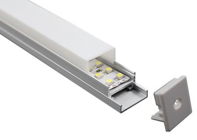 China LED-Aluminiumprofil mit Opal/Diffusor/klarer Abdeckung für Decken zu verkaufen